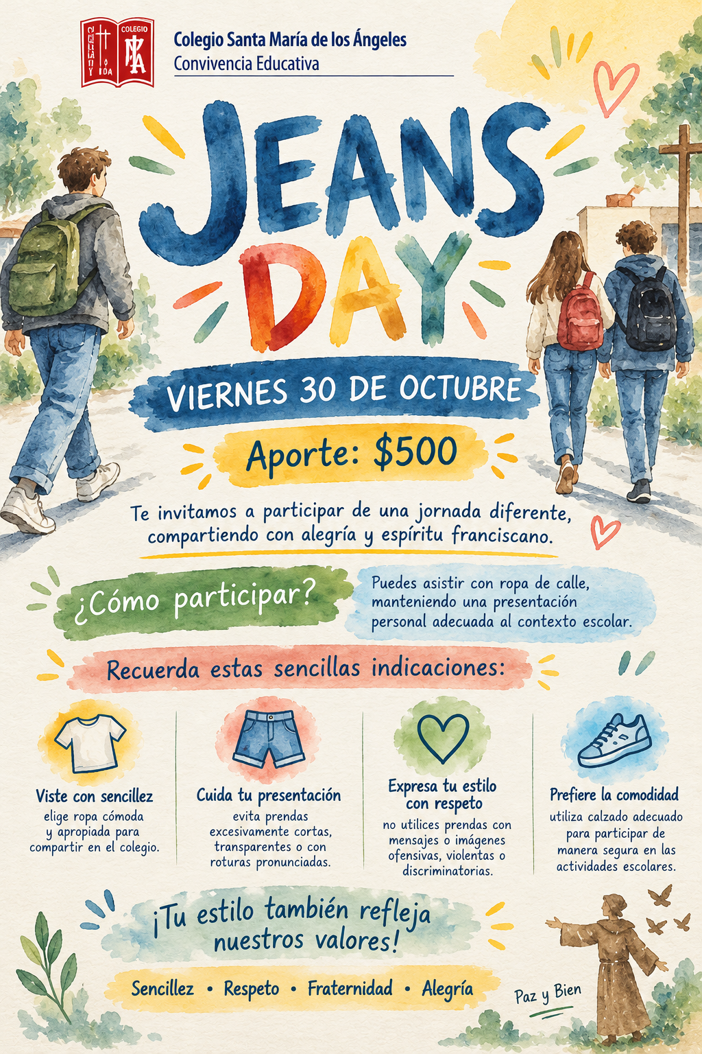 ¡Jeans Day! Estilo, Respeto y Alegría